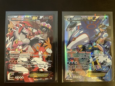 Pokemon Team Aqua’s Kyogre Team Magma’s Groudon Double Crisis 6/34 15/34 Secret