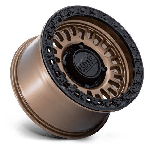KMC KS242 Aztec Beadlock Matte Bronze Matte Black Rg Rim 15x7, 5x114.3/5x4.5, 38 - Picture 2 of 3