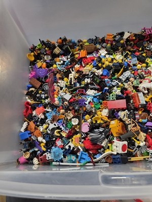 Lego Minifigure Lot. 10 Random Minifigures With Accessories