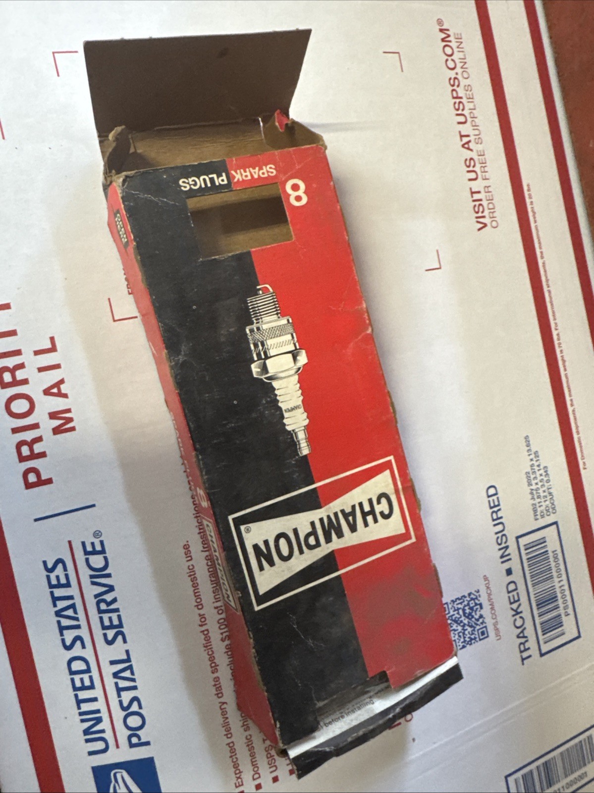 H8 Champion H-8 Spark Plug  Harley Davidson 1000CC - NOS,  6 count