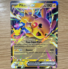 Pokémon TCG Pikachu ex 054/128 Deutsch Holo Pokémon-ex EX KP 190 2025