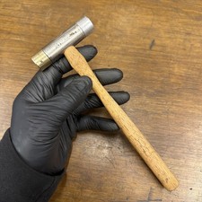 Vintage Machinists Soft Face Hammer - Brass / Alloy - Jeweller 