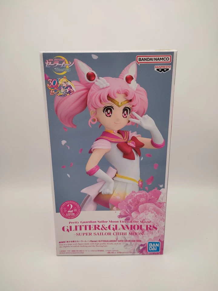Super Sailor Chibi Moon Version A Glitter & Glamours Figur OVP Banpresto Bandai