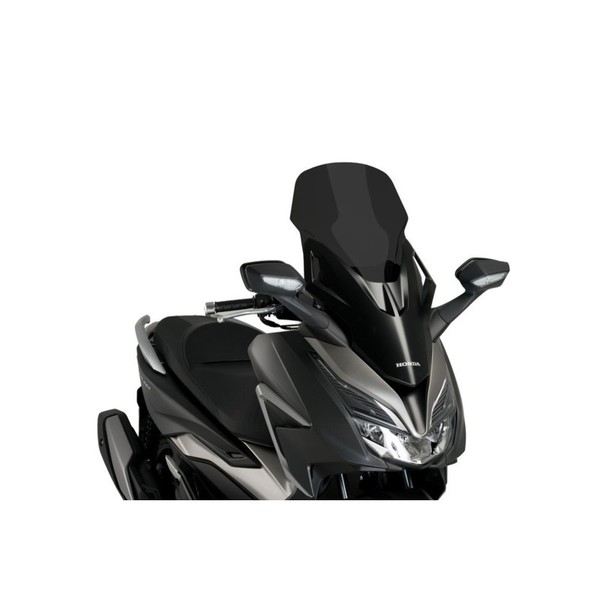 Puig Windschutzscheibe V-TECH Line Touring FUR Honda Forza 125 2025 Dunkel Geton-image