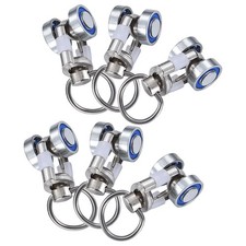  6 Pcs Rail De Rideau Enrouleurs Rideaux Accessoires Piste Douche