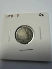 1891-O Seated Liberty Dime 10c Silver Combined shipping