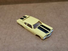 Chevy Chevelle - Sunshine Yellow - Black stripes - TJet, ThunderJet, Ultra-G etc