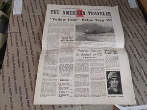The American Traveler 1st Infantry Division Republic of Vietnam April 13 1968