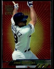 1994 Stadium Club #4 Juan Gonzalez Finest Baseball Card 0203K