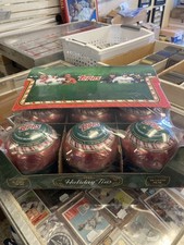 2025 Topps Holiday Tin Factory Sealed 9 pack Free Ship 9 TINS!!