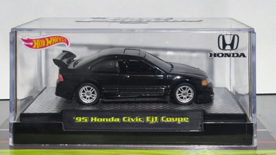 Hot Wheels Honda Civic Black Fast & Furious Custom With 3D Parts