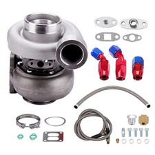 Gt45 T4 Turbocharger Kit Universal Twin Scroll 1.05 Ar 98mm V Band 600bhp