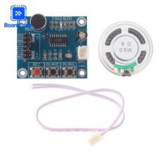 ISD1820 Recording Module Voice Board with Microphone  0.5W 8R Loudspeaker