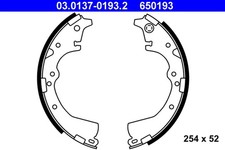 Bremsbackensatz ATE 03.0137-0193.2 für HIACE TOYOTA LAND CRUISER PREVIA HILUX 6