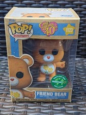 Funko POP! CARE BEARS 40th Anniversary FRIEND BEAR #1123 Earth Day Walmart new