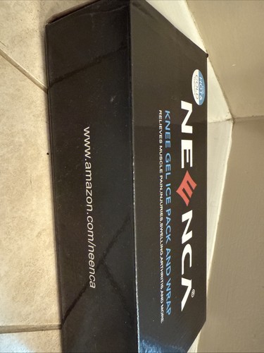 Neenca Knee Gel Ice Lack And Wrap - NEW - Picture 3 of 6