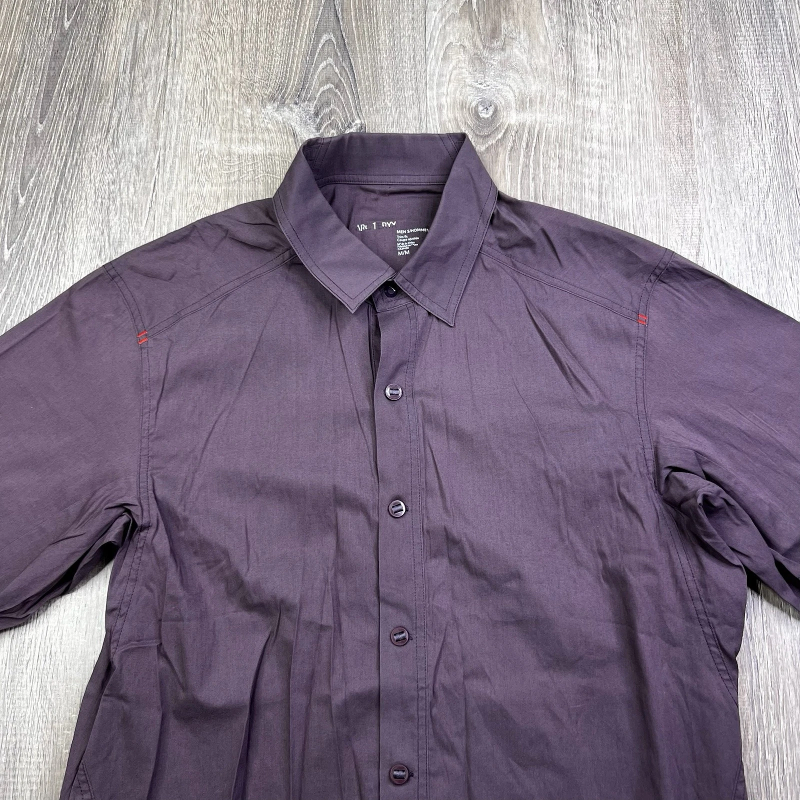 arcteryx transept button up short sleeve hiking shirt