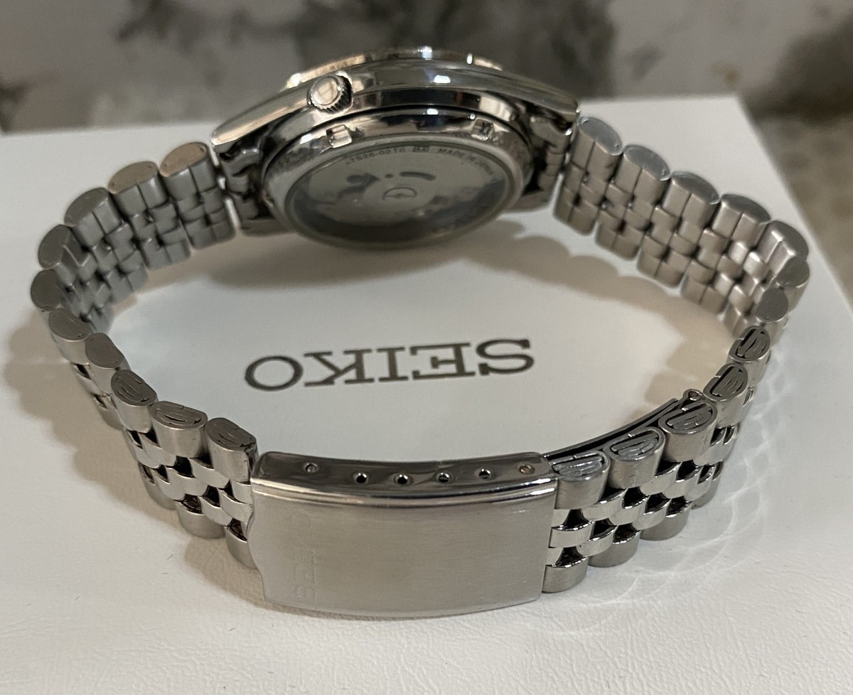 Seiko 5 Sports Silver Men's Watch - SNXJ89 for sale online | eBay
