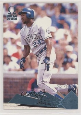2000 Pacific Omega Platinum Blue 22/55 Jermaine Dye #68 0q3