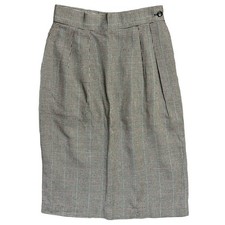 This One's For You Skirt Size 6 Multicolor Houndstooth Vintage Workingcore NEW