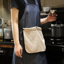 Flower Shop Apron Stripe Apron with Hand Towel Stripe Stain-resistant for Men