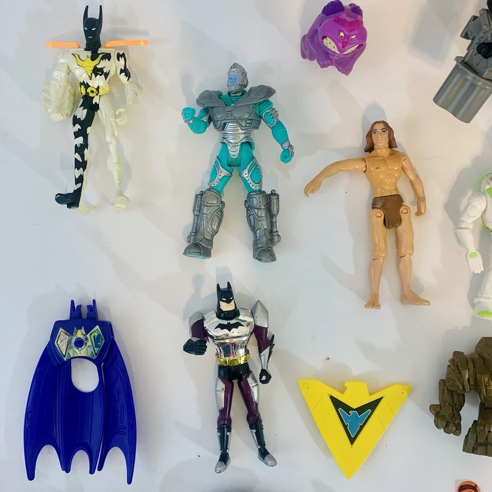 Lote de bonecos de ação vintage DC Comics Batman + Hércules + Toy Story - Imagem 3 de 4