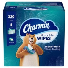 Flushable Wipes - 8pk/40ct