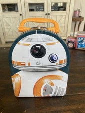 Star Wars BB-8 Tin Lunch Box Embossed Metal The Force Awakens 