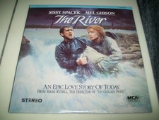 THE RIVER 2-Laserdisc LD BRAND NEW SEALED VERY RARE MEL GIBSON SISSY SPACEK STAR