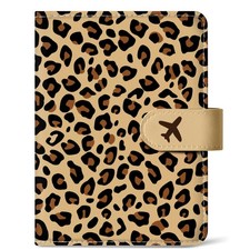 RFID Blocking Passport Holder Wallet, Travel Organizer with Magnetic Closure