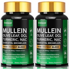 2pack Lung Cleanse for Smokers Clear Your Airways Respiratory Support Supplement