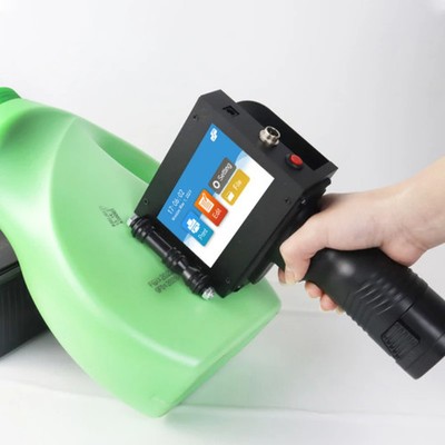 Multilingual 12.7mm Handheld Inkjet Printer Logo Date Industrial Inkjet Printer
