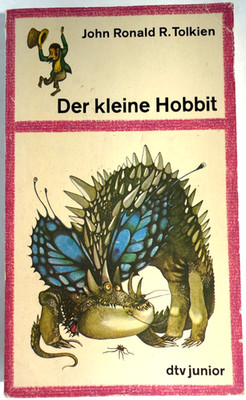Der kleine Hobbit - John Ronald R. Tolkien - Deutsche Taschenbuch- German  C143