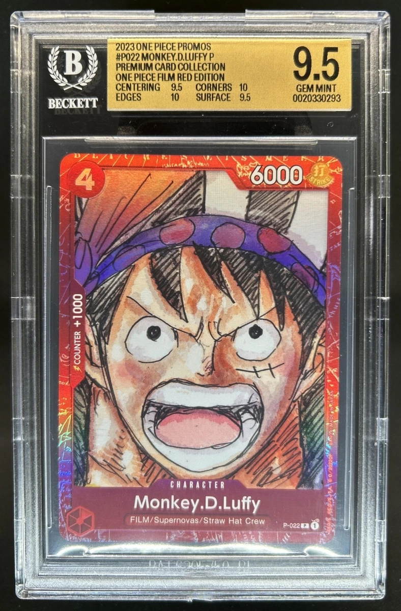 Monkey.D.Luffy P-022 One Piece Promotion Cards for sale | eBay