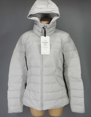 NEW LULULEMON Pack It Down Jacket 4 6 Chrome 700 Fill Goose