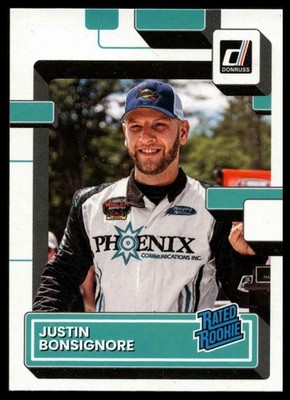 2023 Donruss #33 Justin Bonsignore RR Kenneth Massa Motorsports