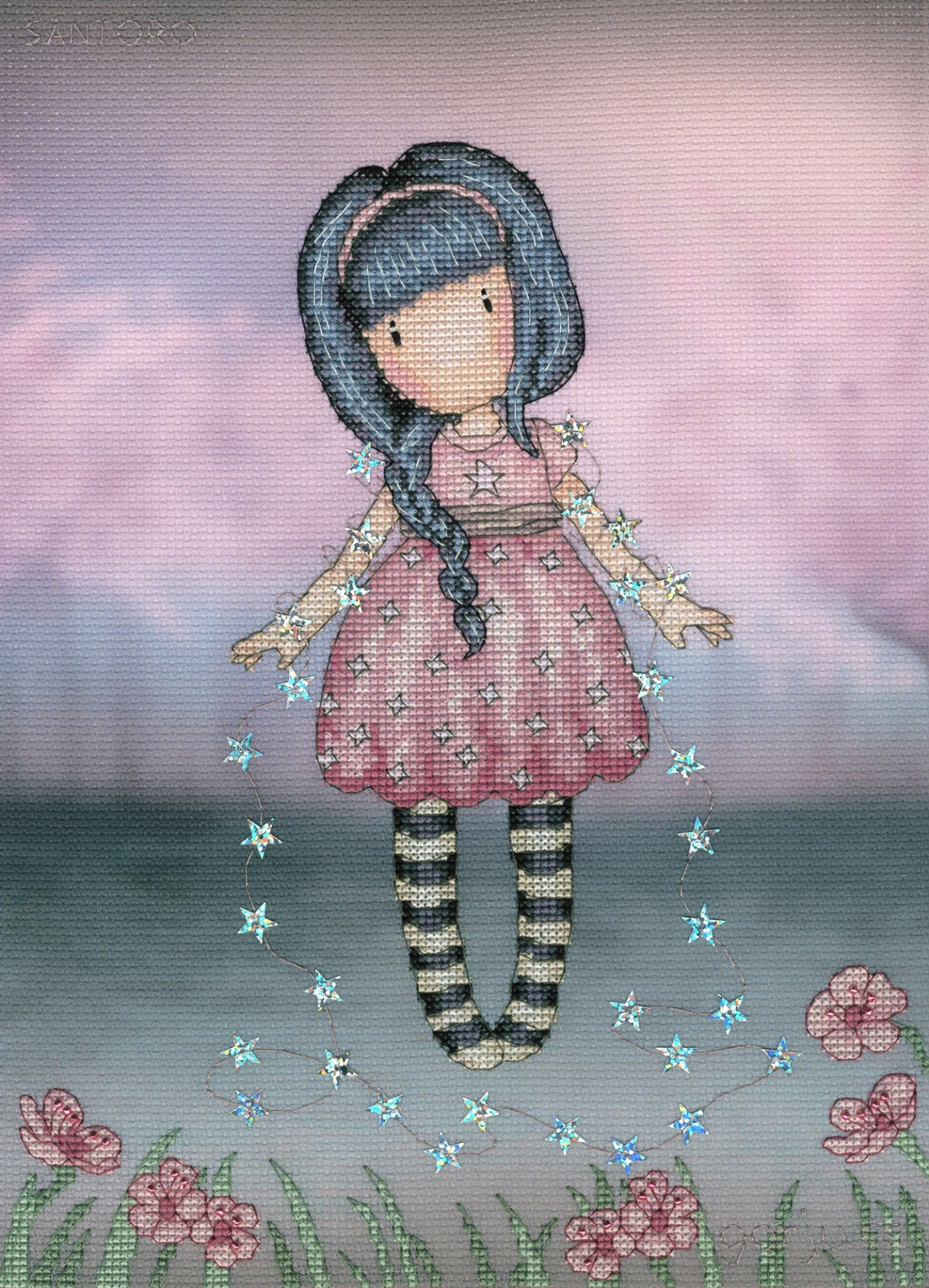 Fairy Dusk (Gorjuss) Cross Stitch Kit By Bothy Threads