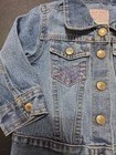 Girls Sz 6-12m Embroidered Denim Jacket VERY CUTE! — photo 2