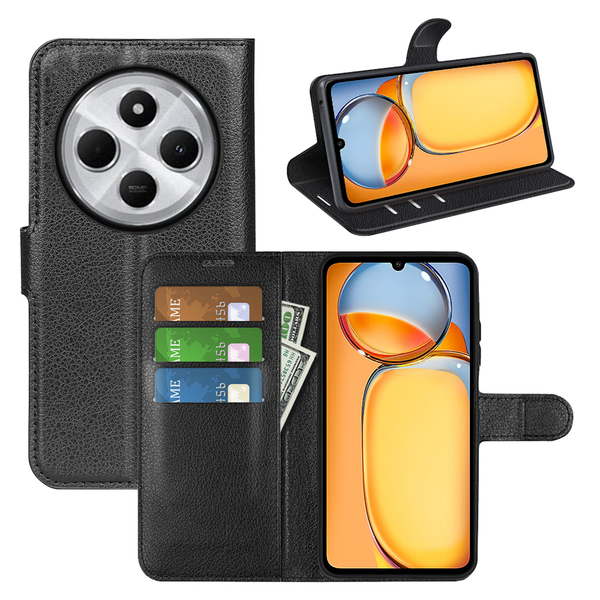 Handy HüLle KlapphüLle FüR Xiaomi Redmi 17C 4G / 14C 4G Kunstleder Wallet Tasche-image