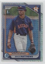 2024 Bowman Chrome Prospects Mega Box Mojo Refractor Brice Matthews #BCP-69 0v6i