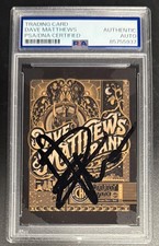 Dave Matthews Signed Autograph Original PSA/DNA COA Chicago Ticket Trading Card