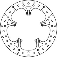 Trw Bremsscheibe (FüR: Suzuki An 400 Burgman CG11 07-16 Vorne )