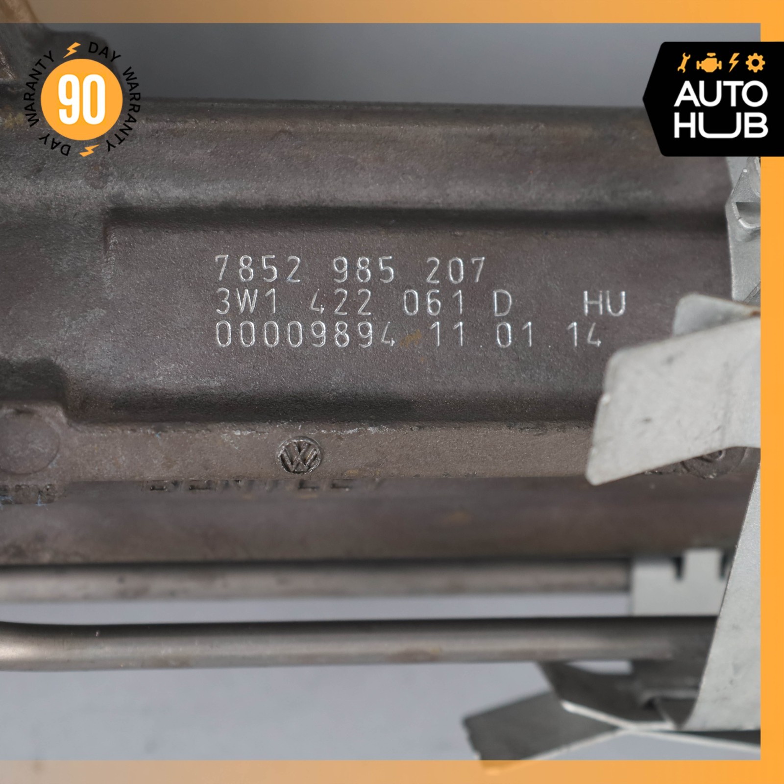 12-18 Bentley Continental GTC GT Power Steering Rack and Pinion 3W1422061D OEM