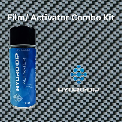Hydro Dip  Film Activator Combo Kit HD-CF119 Bad Boy Black Carbon Fiber