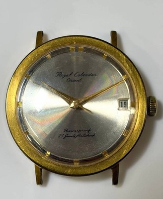 ORIENT Royal Calendar 21 Stone Handaufzug Vintage Uhr