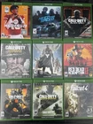 Lot of 9 xbox Video Games. COD, need for speed, fall out, destiny, red dead