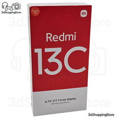 Xiaomi Redmi 13C Smartphone 4GB RAM 128GB ROM Navy Blue   50MP Triple-Kamera