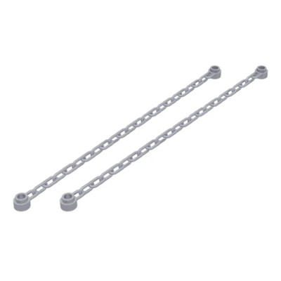 NEU LEGO  Technic 2x Kette 21 Glieder (16-17L) 30104 39759 hellbläulich grau grau