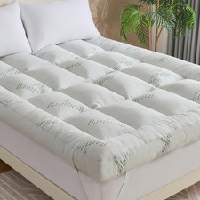 WhatsBedding 5 Inch Memory Foam Mattress Topper Queen for Back Pain Relief, Cool