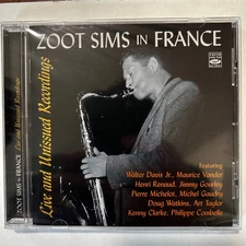 Zoot Sims - In France CD 2025 Remastered Jazz Fresh Sound Records
